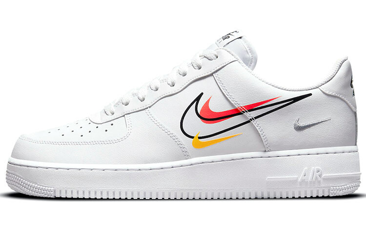 

Кроссовки Nike Air Force 1 Low Multi Swoosh, белые, Белый, Кроссовки Nike Air Force 1 Low Multi Swoosh, белые