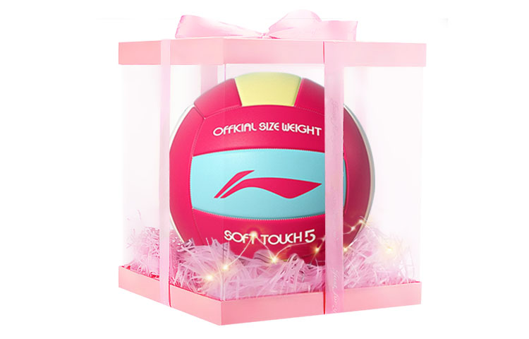 

LINING ПВХ волейбольный мяч размер 5 унисекс красный/желтый/синий