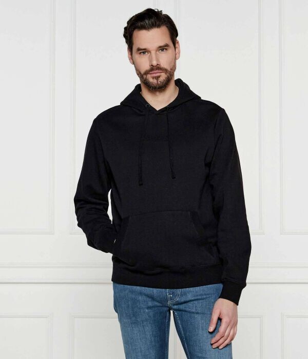 

Толстовка Guess Jeans Roy Regular Fit, черный