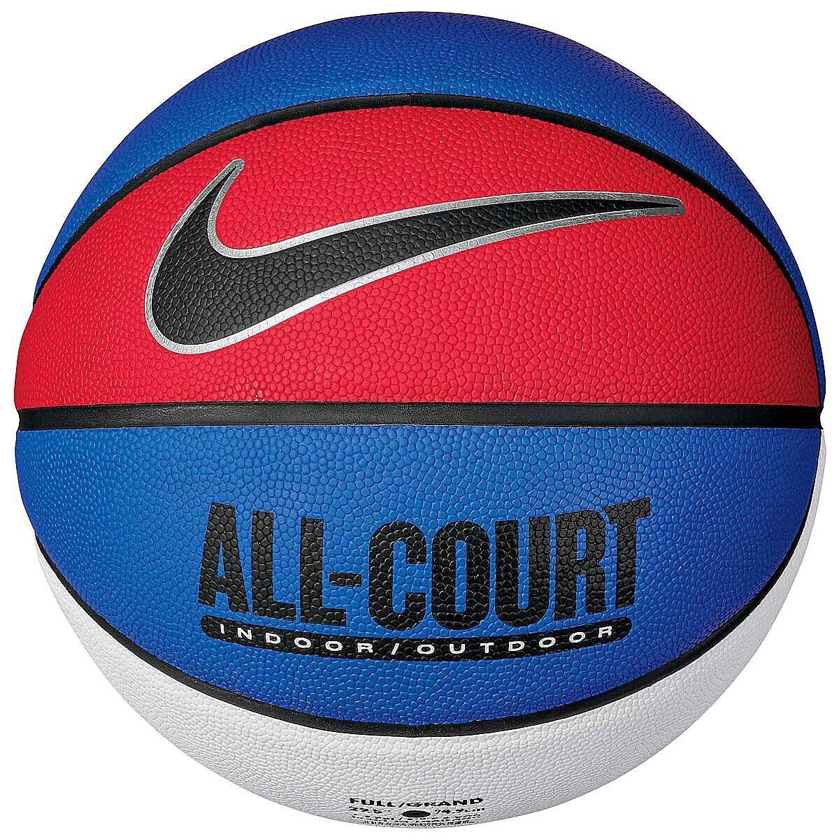 

Everyday All Court 8P баскетбольный мяч Nike, цвет Blau/Schwarz/Silber/Schwarz