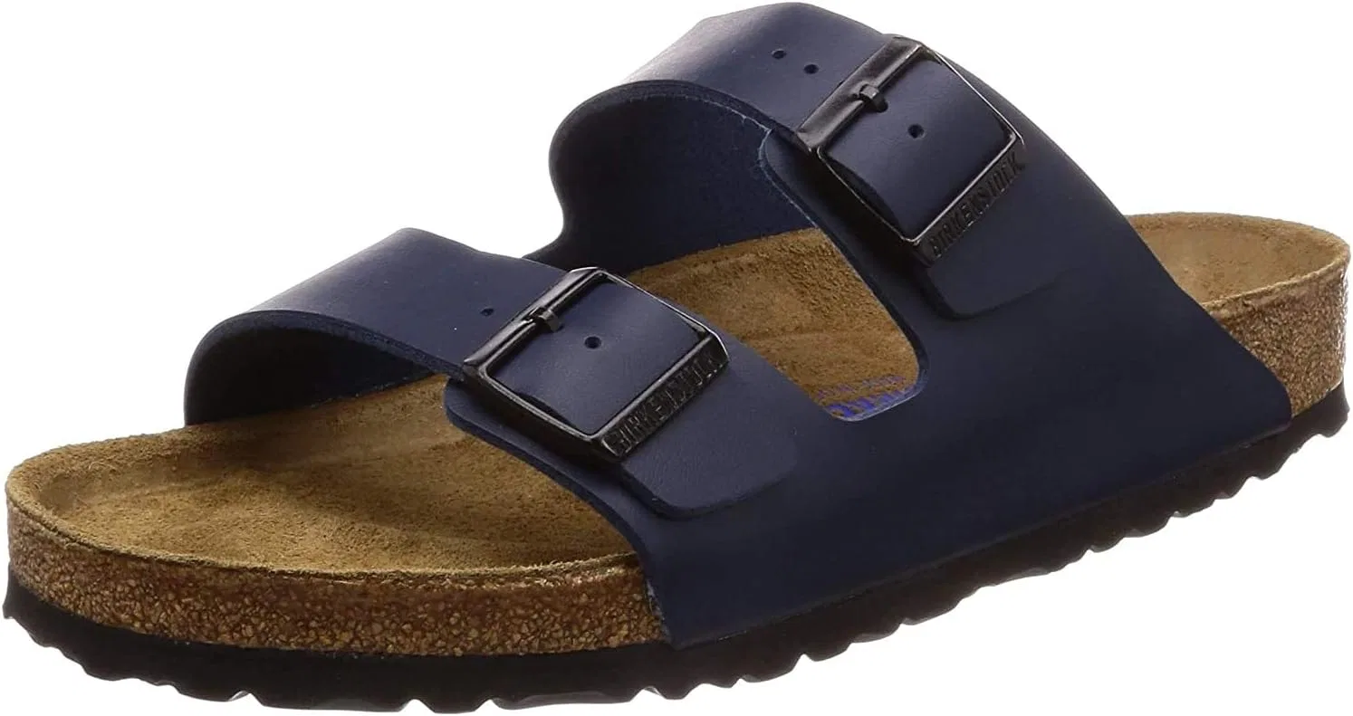 Birkenstock 51061 Adult Arizona, унисекс, сабо и туфли-лодочки Birko-Flor (обычные), Blue — фото 3