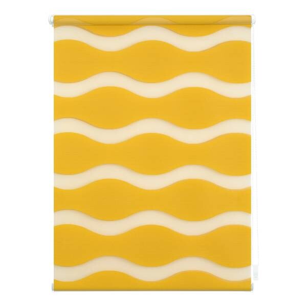 

Рулонные шторы twentyfour Welle, 60x150x5 см цвет senfgelb