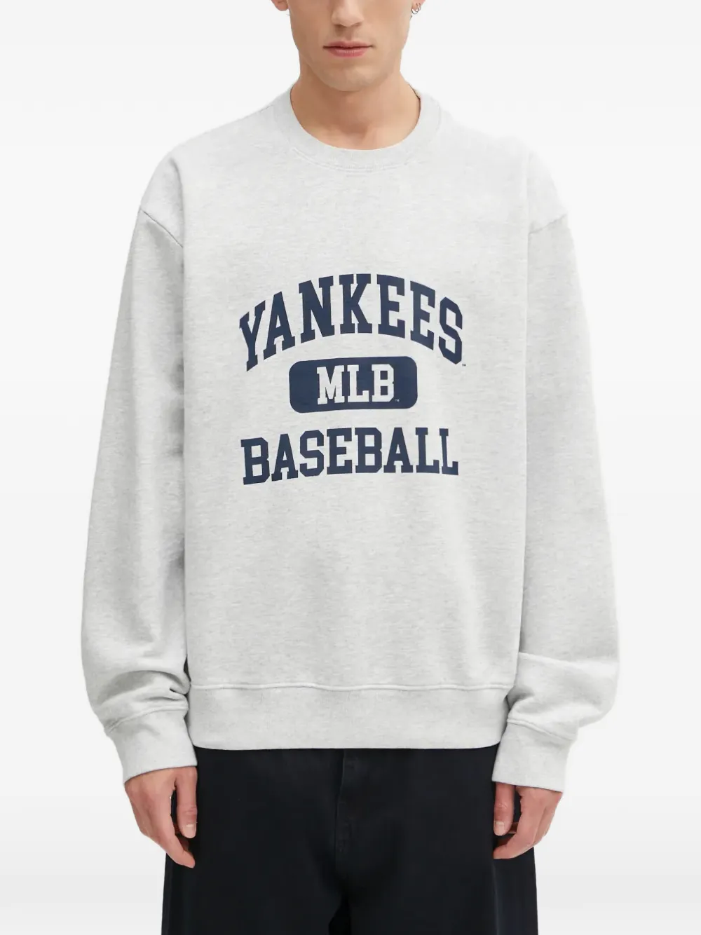 

Свитшот с графическим принтом Sporty & Rich, серый