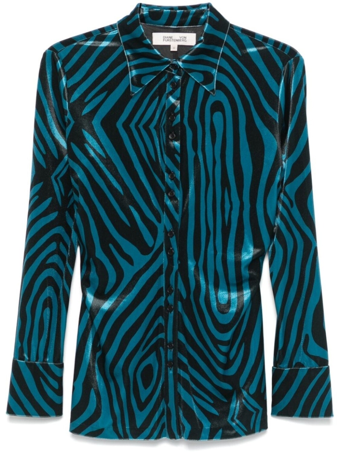 

Блузка DVF Diane von Furstenberg Soluck, синий