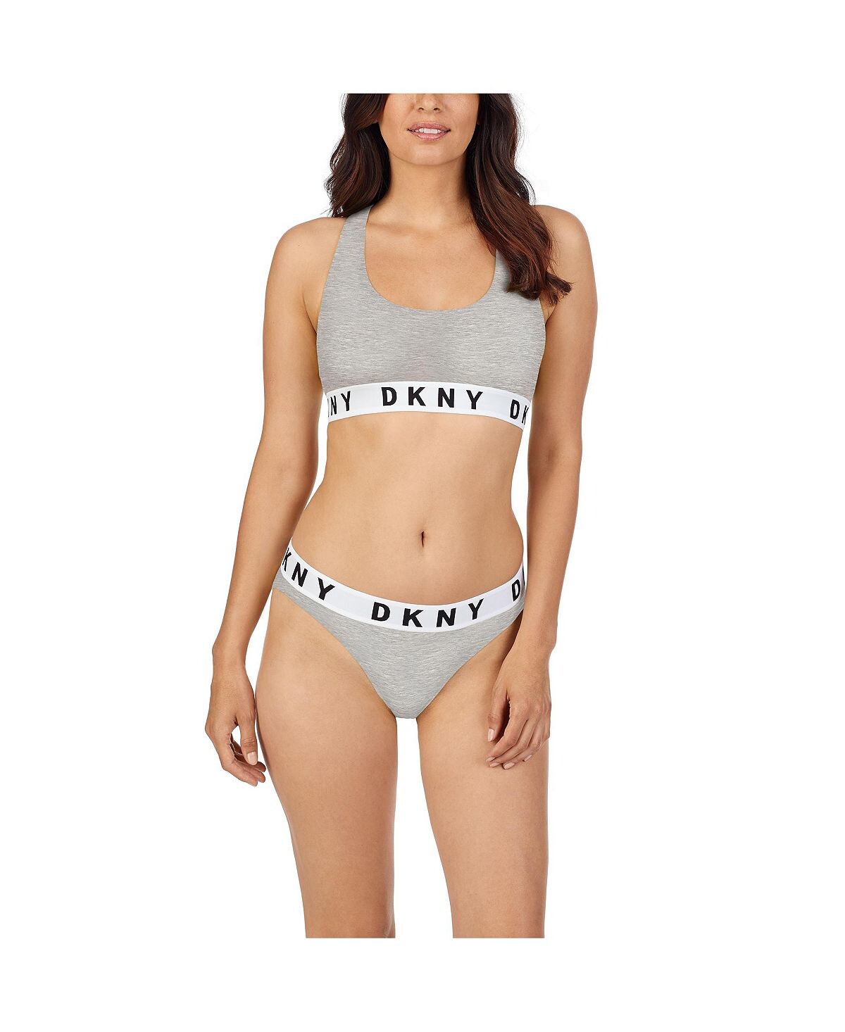 

Уютный бралетт-бюстгальтер-борцовка-бойфренд DK4519 DKNY