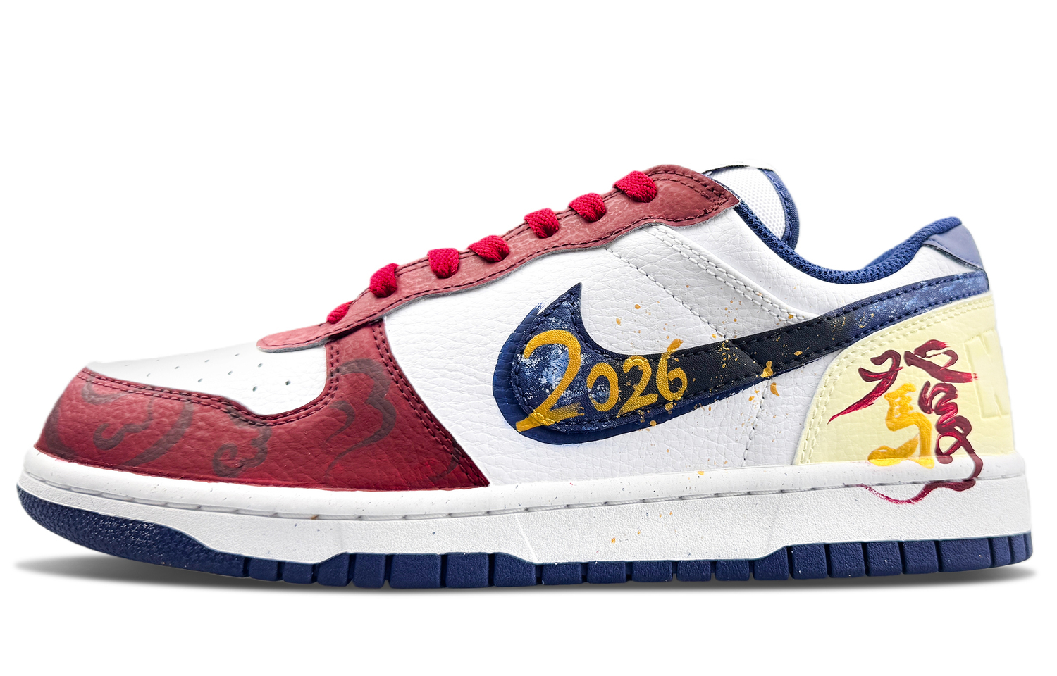 

Низкие скейтбордистские кроссовки с отличной амортизацией, износостойкие, унисекс Nike, белый