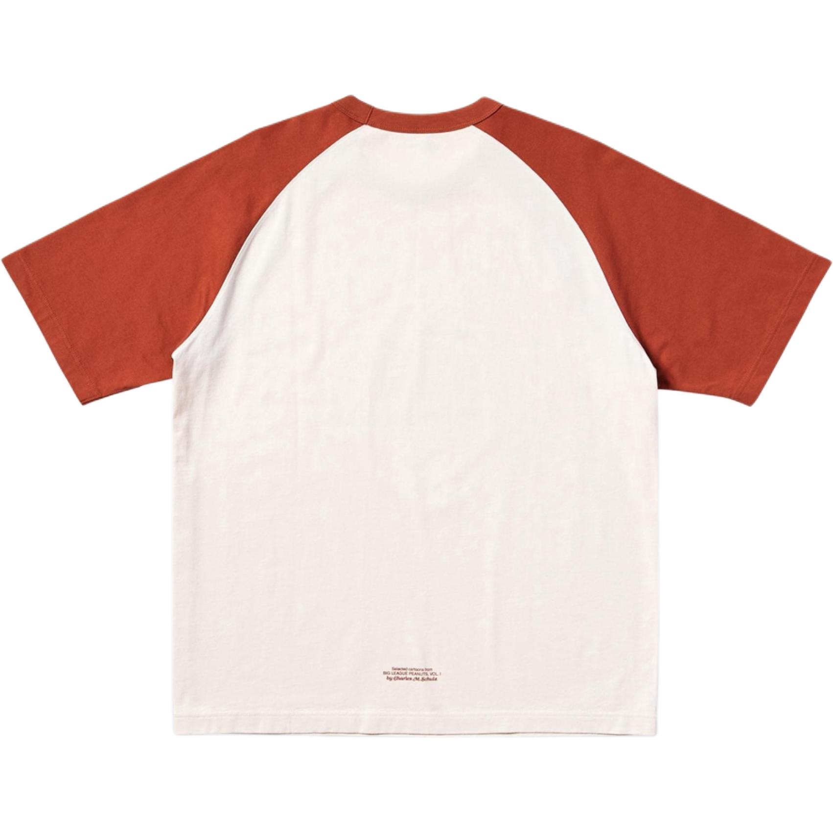 UNIQLO Футболка Unisex Orange Brown x PEANUTS Collaboration SS25 — фото 3