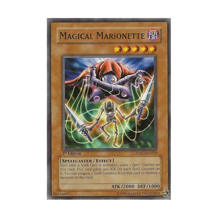 

CCG Волшебная марионетка (Обычная), Yu-Gi-Oh - Structure Deck - Spellcaster's Command - Singles