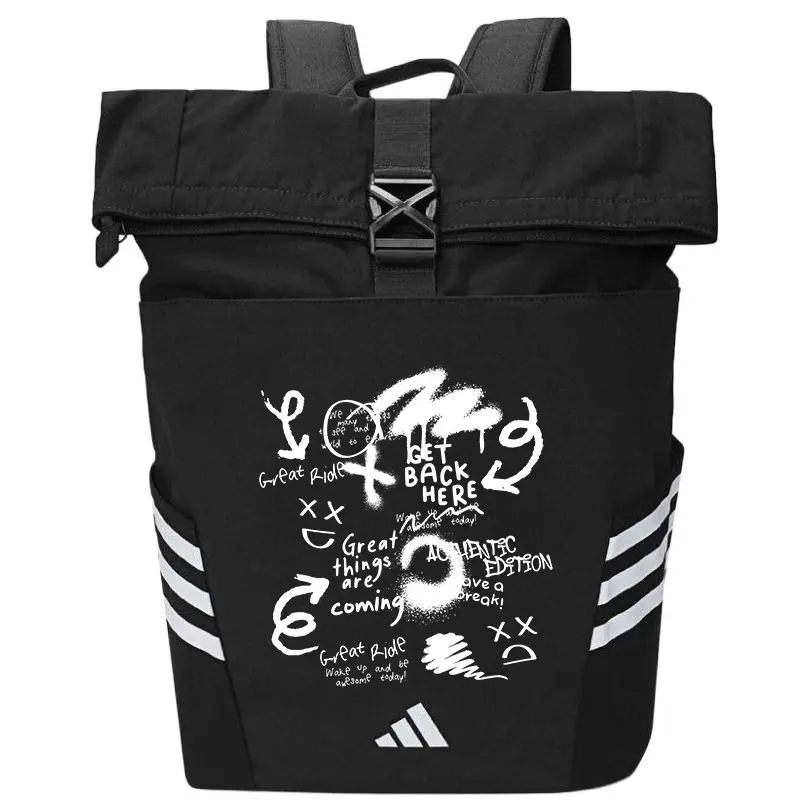 

Adidas Тканевый рюкзак унисекс черный, Graffiti