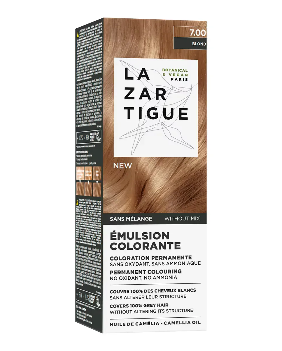 Окрашивающая капиллярная эмульсия 7.0 60 мл Lazartigue