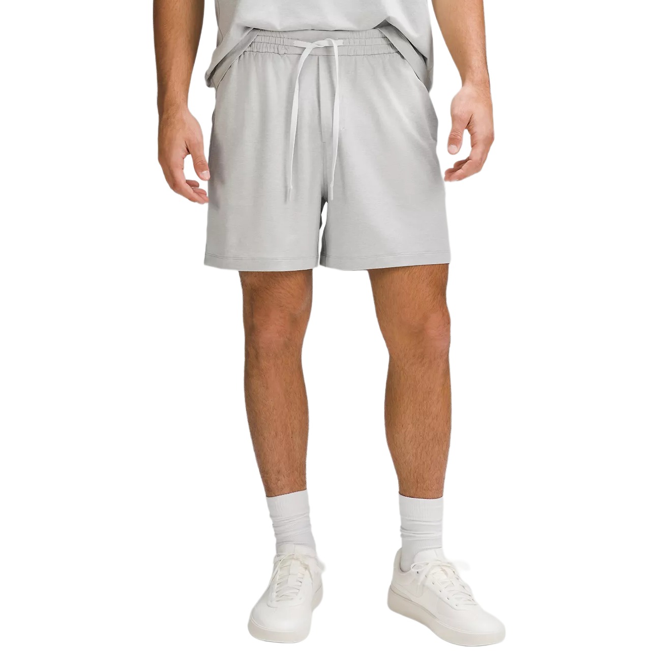 

Мягкие повседневные шорты из джерси, 5 футов, мужские Lululemon, Mixed Color Mineral Blue/Heathered Mineral Blue
