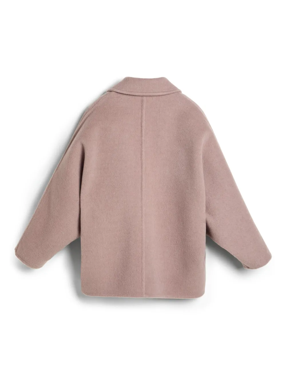 Шерстяная байкерская куртка на молнии Brunello Cucinelli Kids, розовый — фото 2