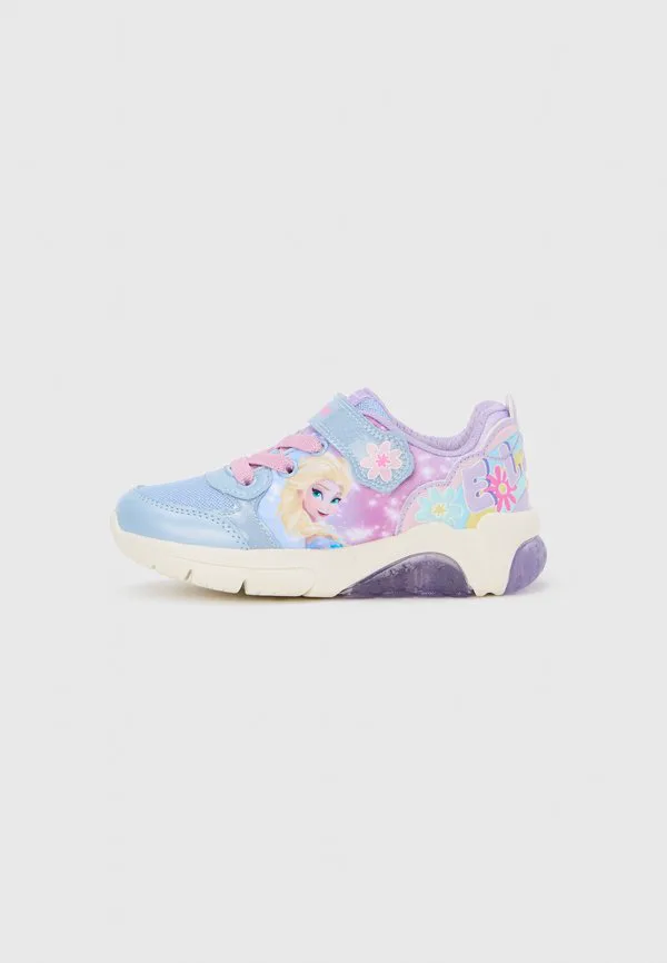 Кроссовки для девочек princess fadinlight Geox, Lilac/Sky