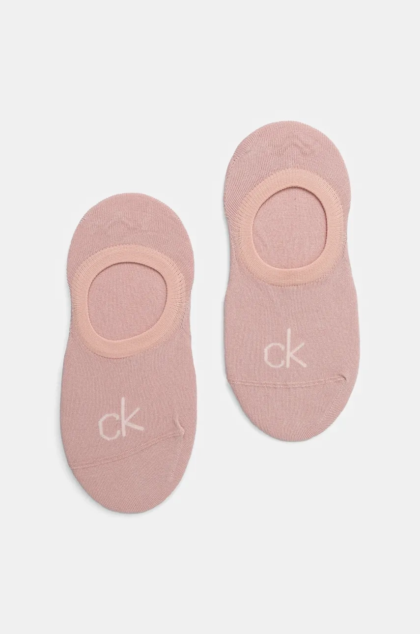 

2 упаковки носков Calvin Klein, розовый