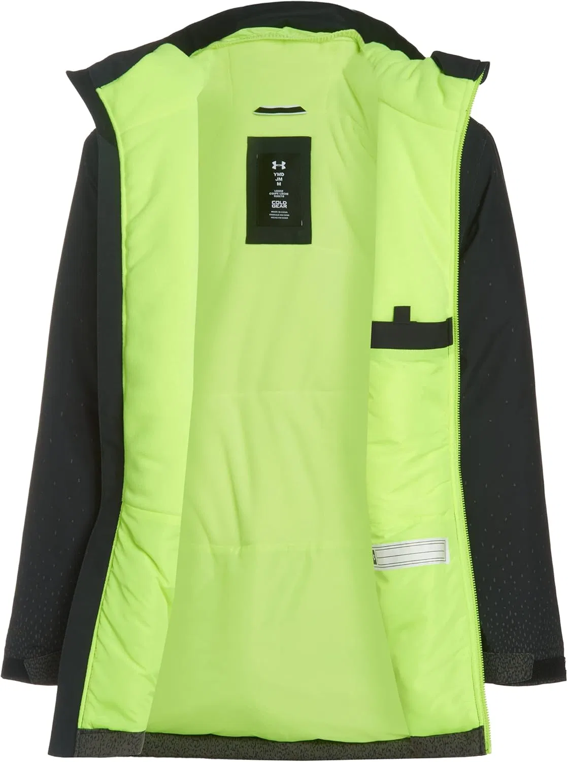 Куртка для мальчиков Under Armour Print Blackrun, Marine Od Green — фото 3