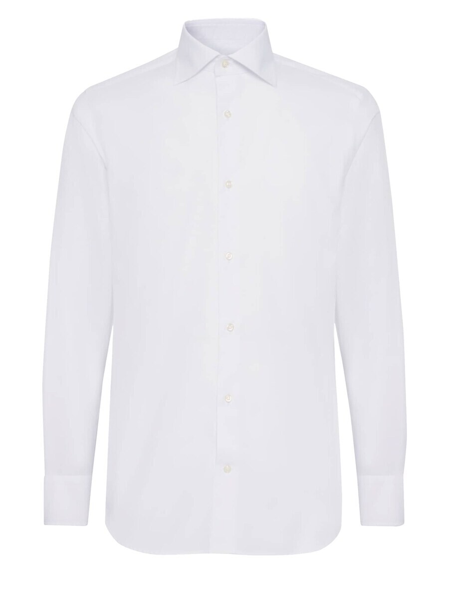 

Деловая рубашка Boggi Milano Regular fit Business Shirt, белый