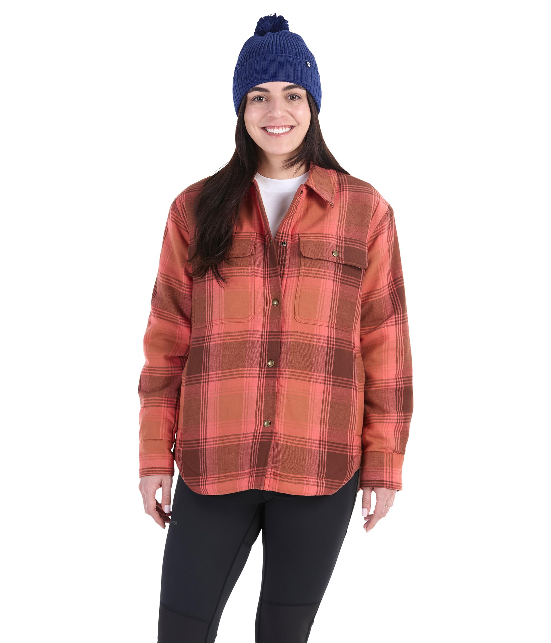 

Куртка Marmot Ridgefield Sherpa Flannel Jacket, Grapefruit/Chocolate