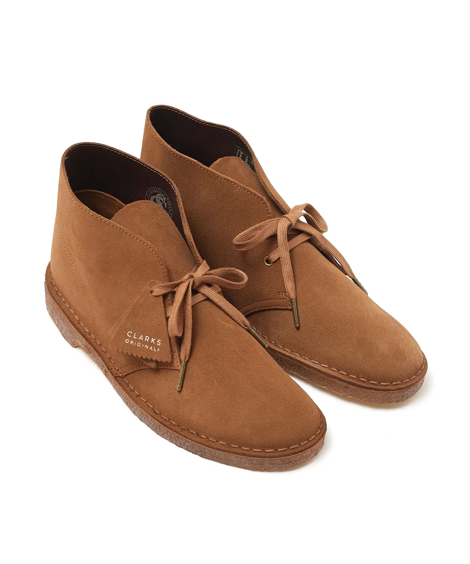 Унисекс ботинки Clarks Desert Boot коричневые — фото 4