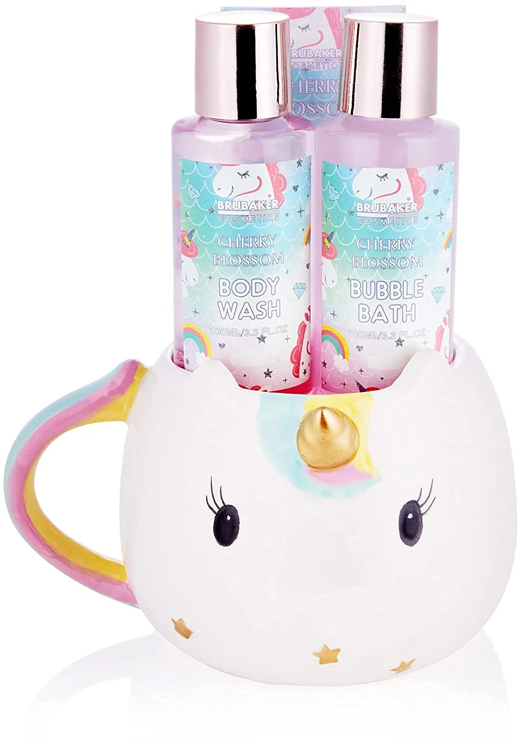 Набор для ванны и душа «Unicorn Cherry Blossom» от BRUBAKER Cosmetics Brubaker