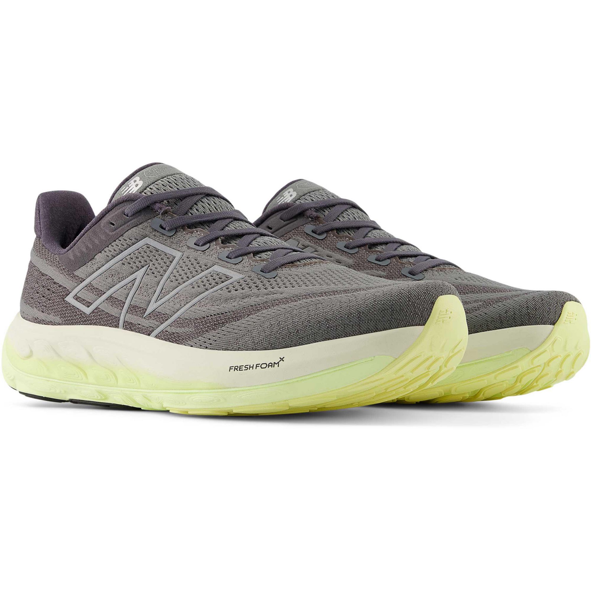 Мужские беговые кроссовки Fresh Foam X Vongo v6 New Balance, Harbor Grey/Limelight/Silver Metallic — фото 4