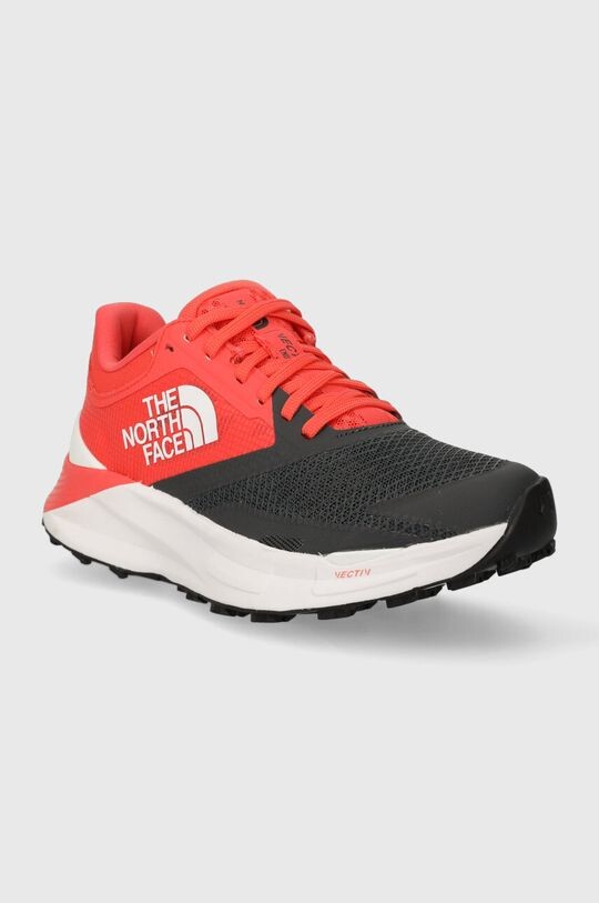 Женские кроссовки The North Face сетчатые комбинированные, оранжево-черный — фото 2