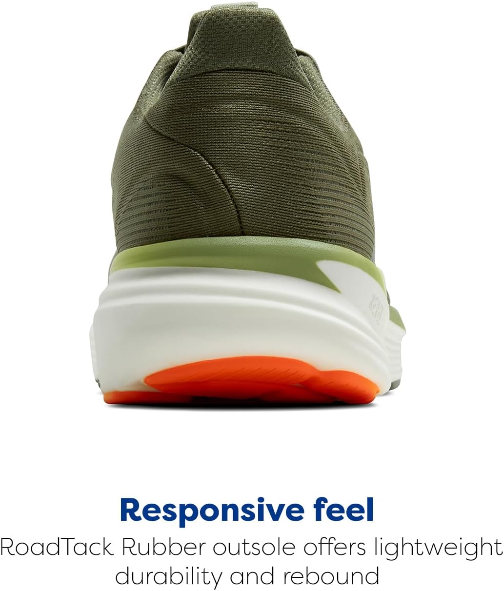 Мужские кроссовки Brooks Revel 8 для бега и ходьбы с нейтральной поддержкой, оливковый — фото 3