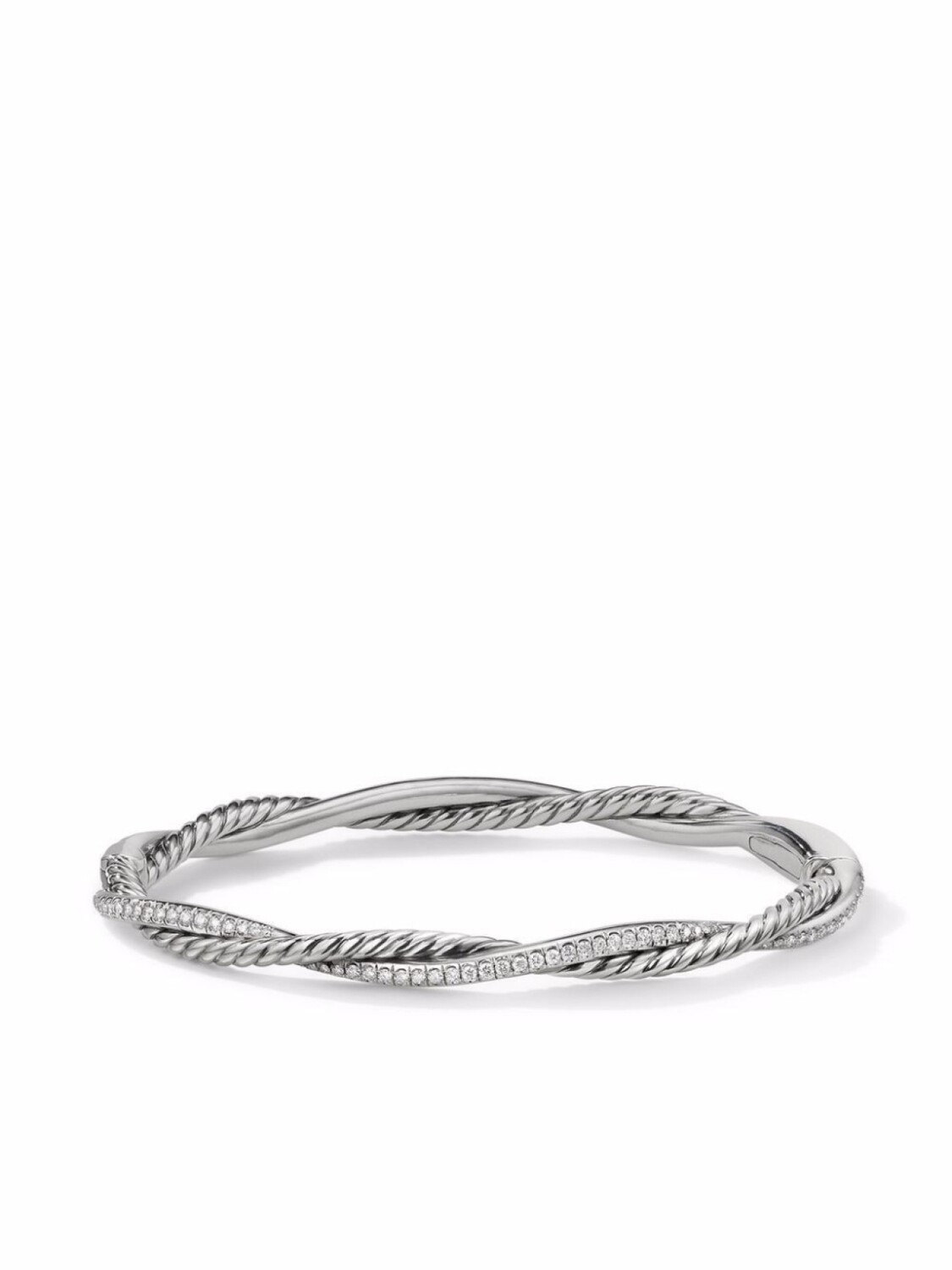 

Серебряный браслет Petite Infinity с бриллиантами David Yurman