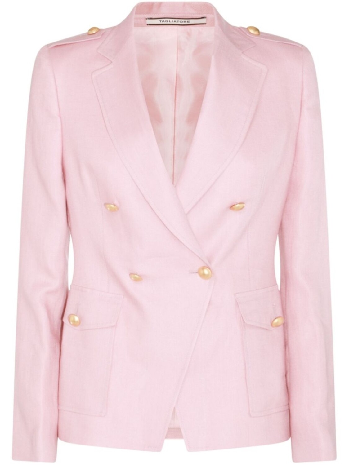 

Двубортный блейзер Tagliatore, розовый