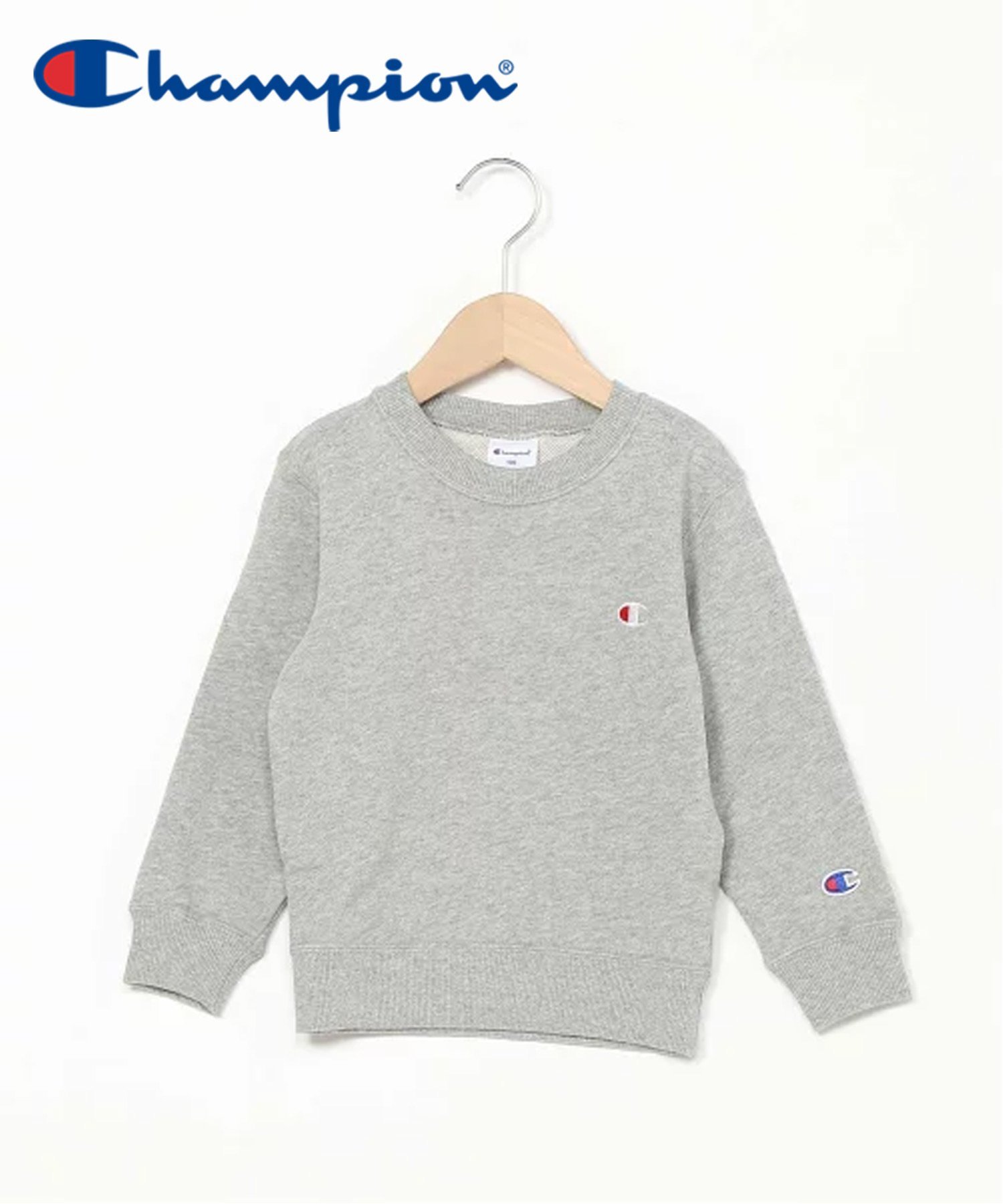 Свитер Champion/(K)CK-Y001 с круглым вырезом, OX Gray