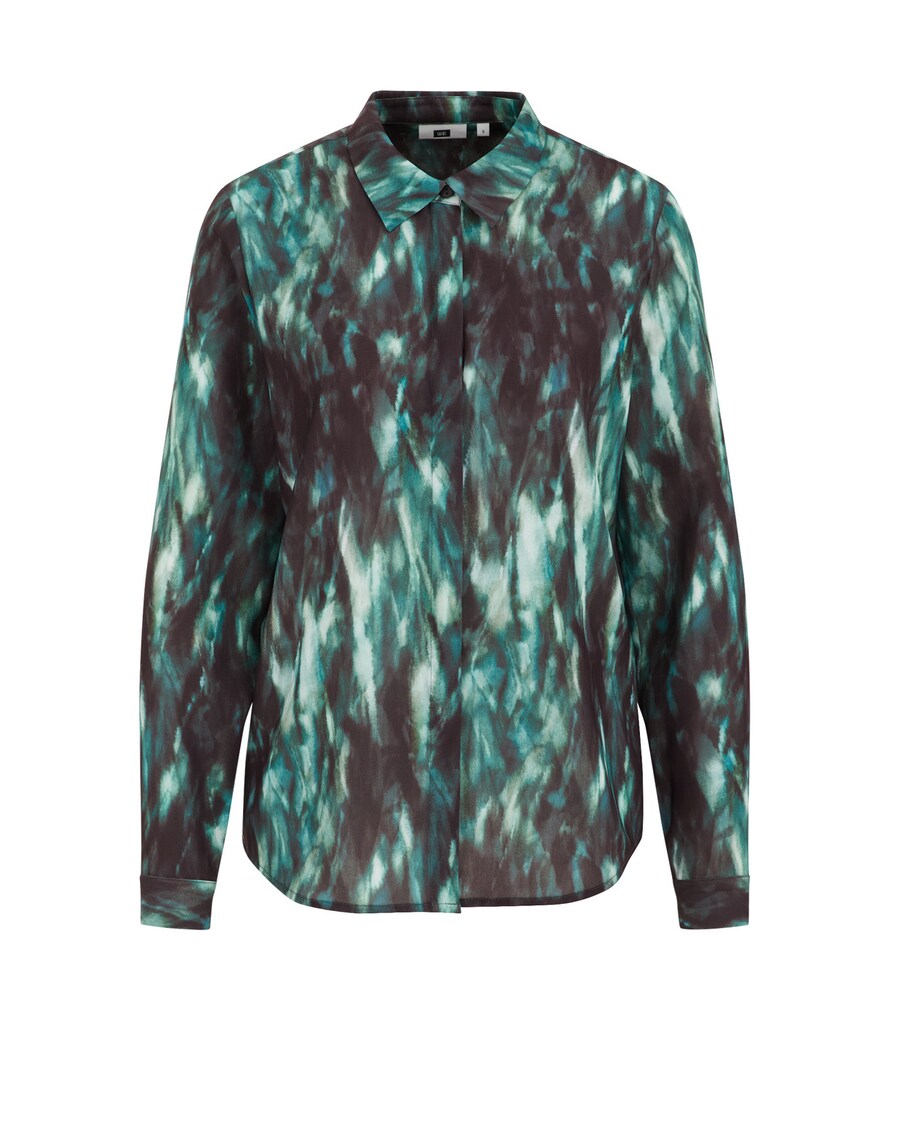 

Блузка WE Fashion, цвет Aqua/Black