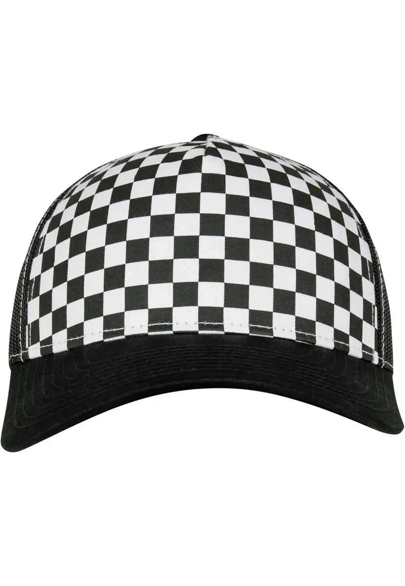 

Flexfit Flex Cap " Flexfit Unisex Checkerboard Retro Trucker", белый