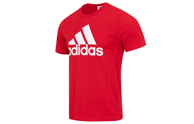 

Футболка мужская красная Adidas, красный