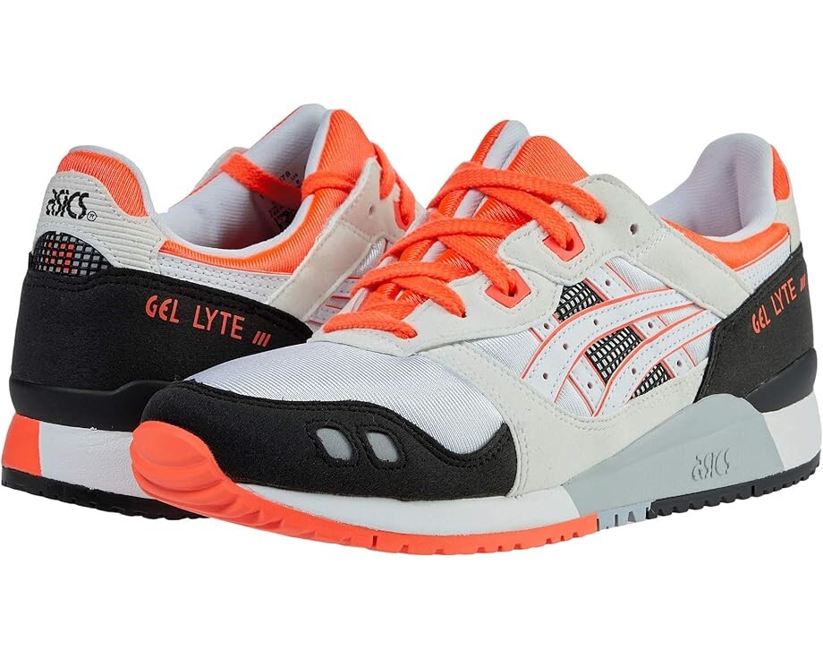 

Кроссовки ASICS Sportstyle Gel-Lyte III Og, цвет White/Flash Coral