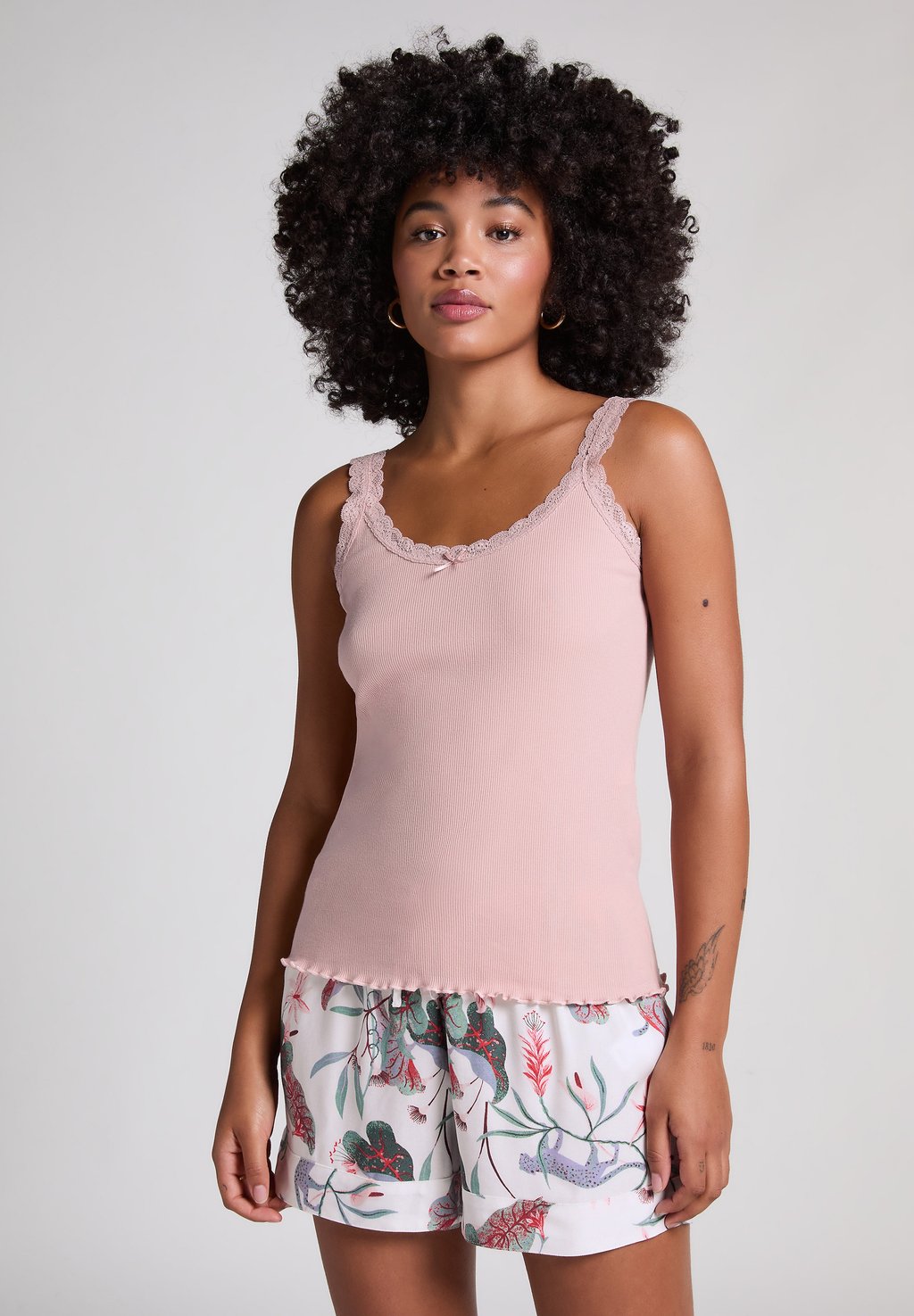 

Верх пижамы Hunkemöller, розовый