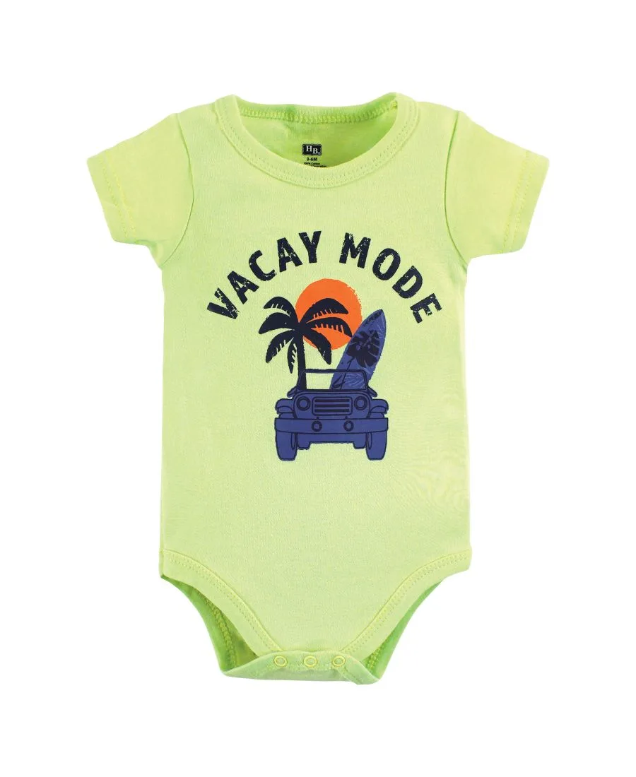 Хлопковый боди, шорты и комплект обуви Hudson Baby, Vacay Mode — фото 3