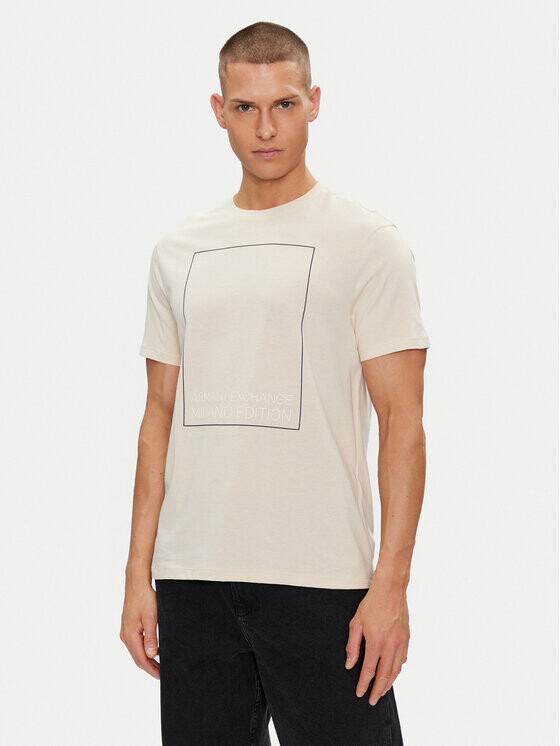 

Футболка стандартного кроя Armani Exchange, серый