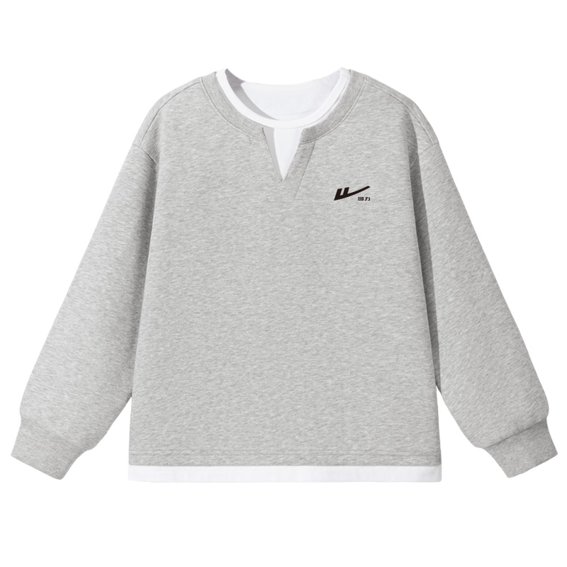 

Детский свитшот с круглым вырезом Moderate WARRIOR, серый/h warrior черный silicone k