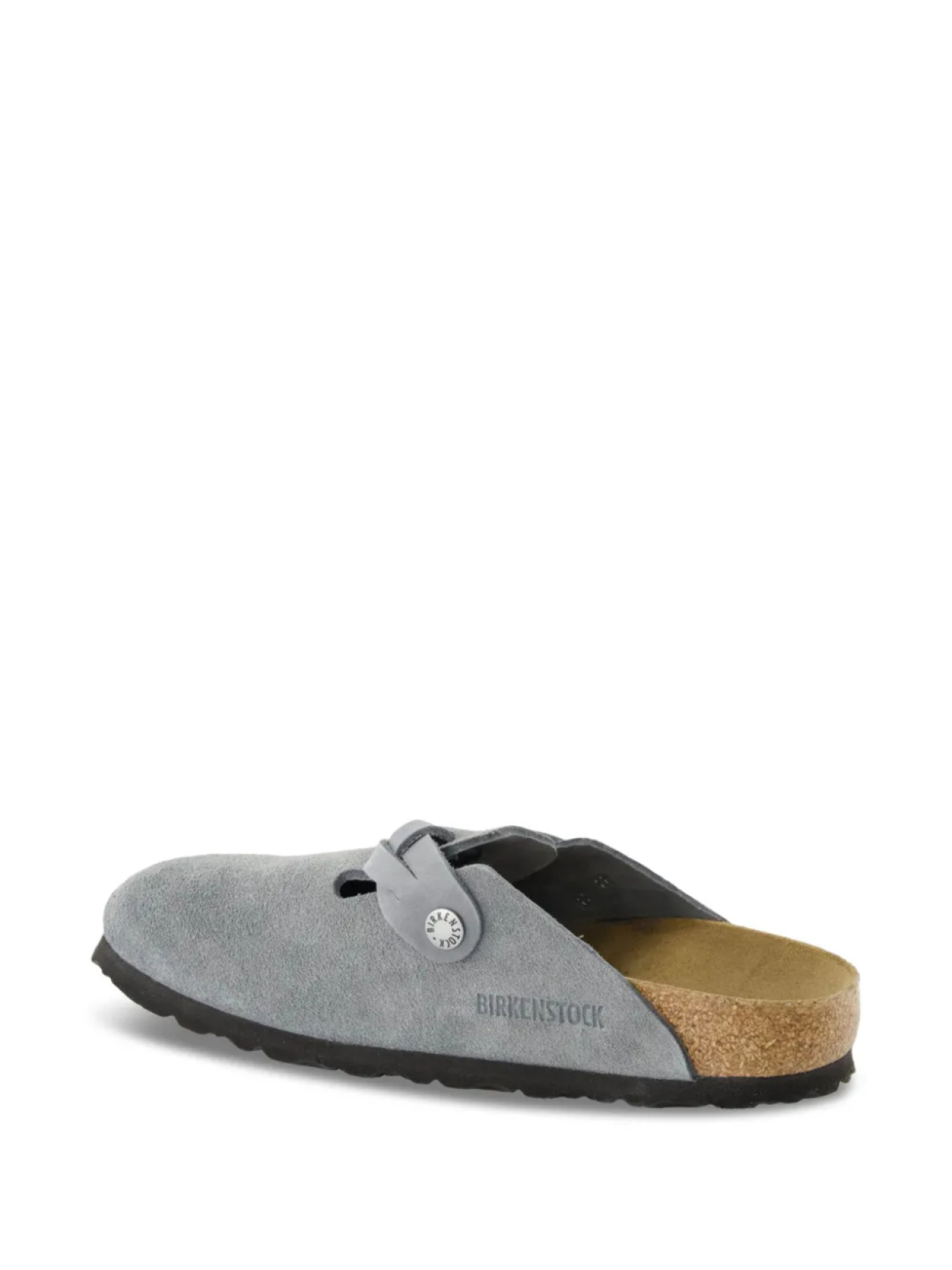 Бостонские мюли Birkenstock, серый — фото 3