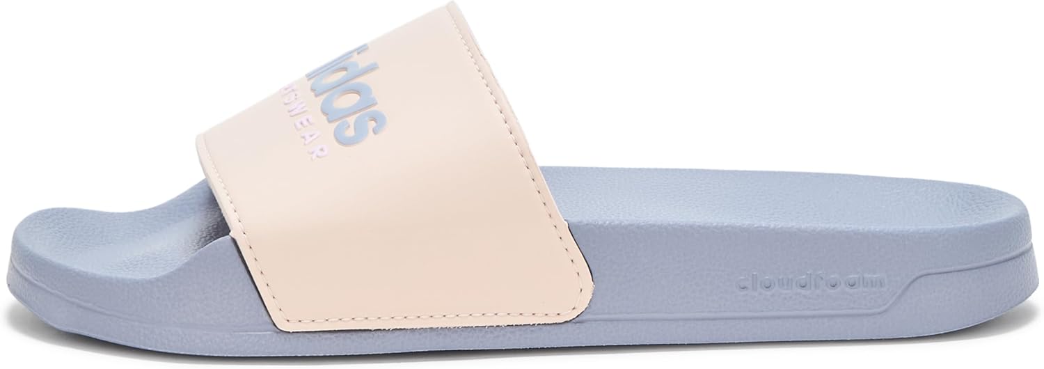 Сланцы для душа adidas Adilette для взрослых унисекс, фиолетовый/лиловый — фото 2