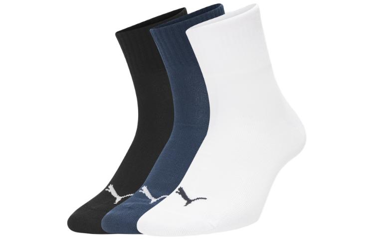 

Носки унисекс Puma, цвет 3 double mounts (navy + black + white)