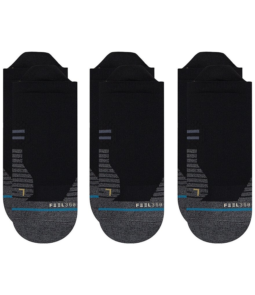 

Носки-неявки Stance Run Light, набор из 3 штук, черный