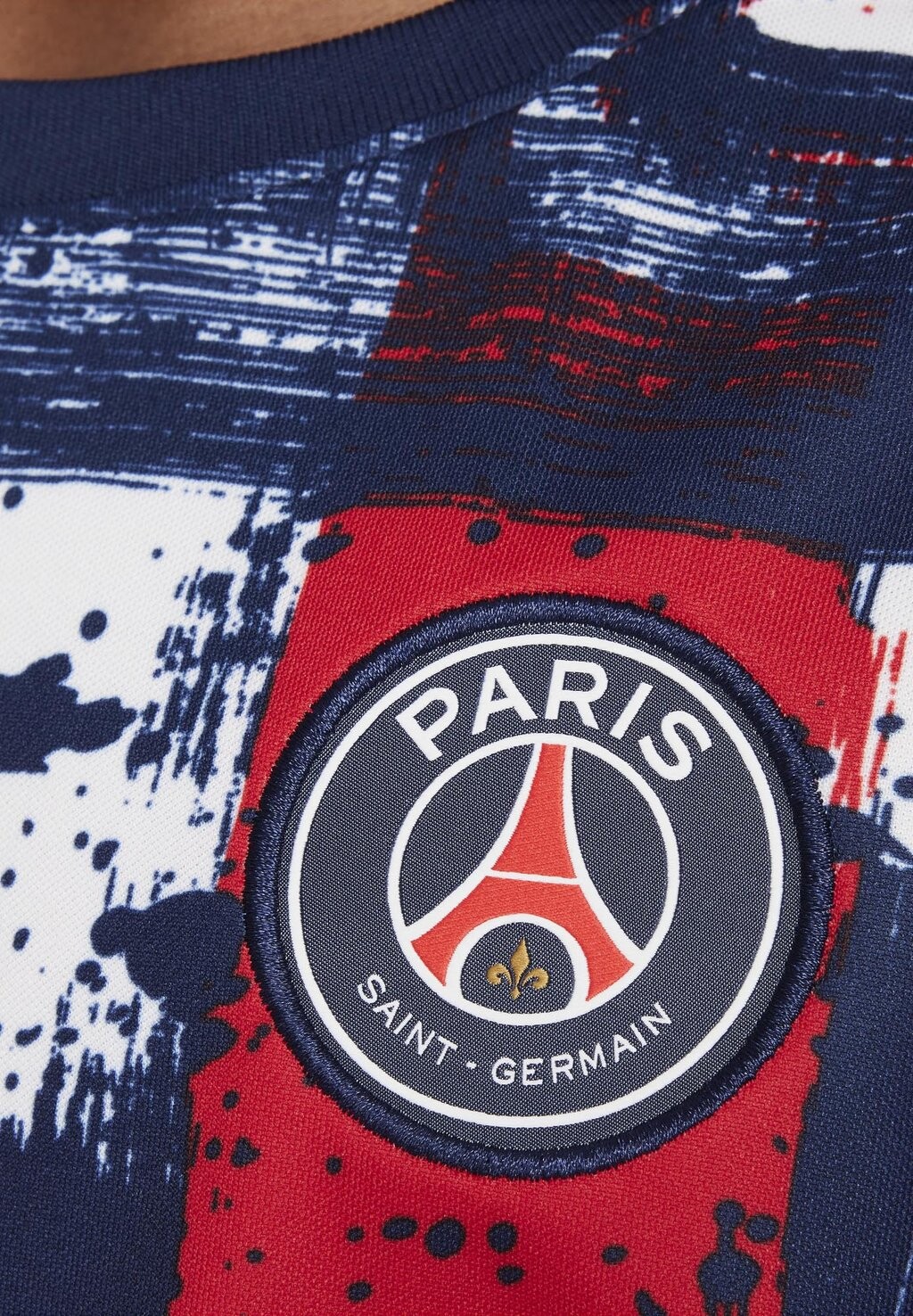 

Команда Paris St Germain Academy Home Prematch Nike, полночный темно-синий университетский красный