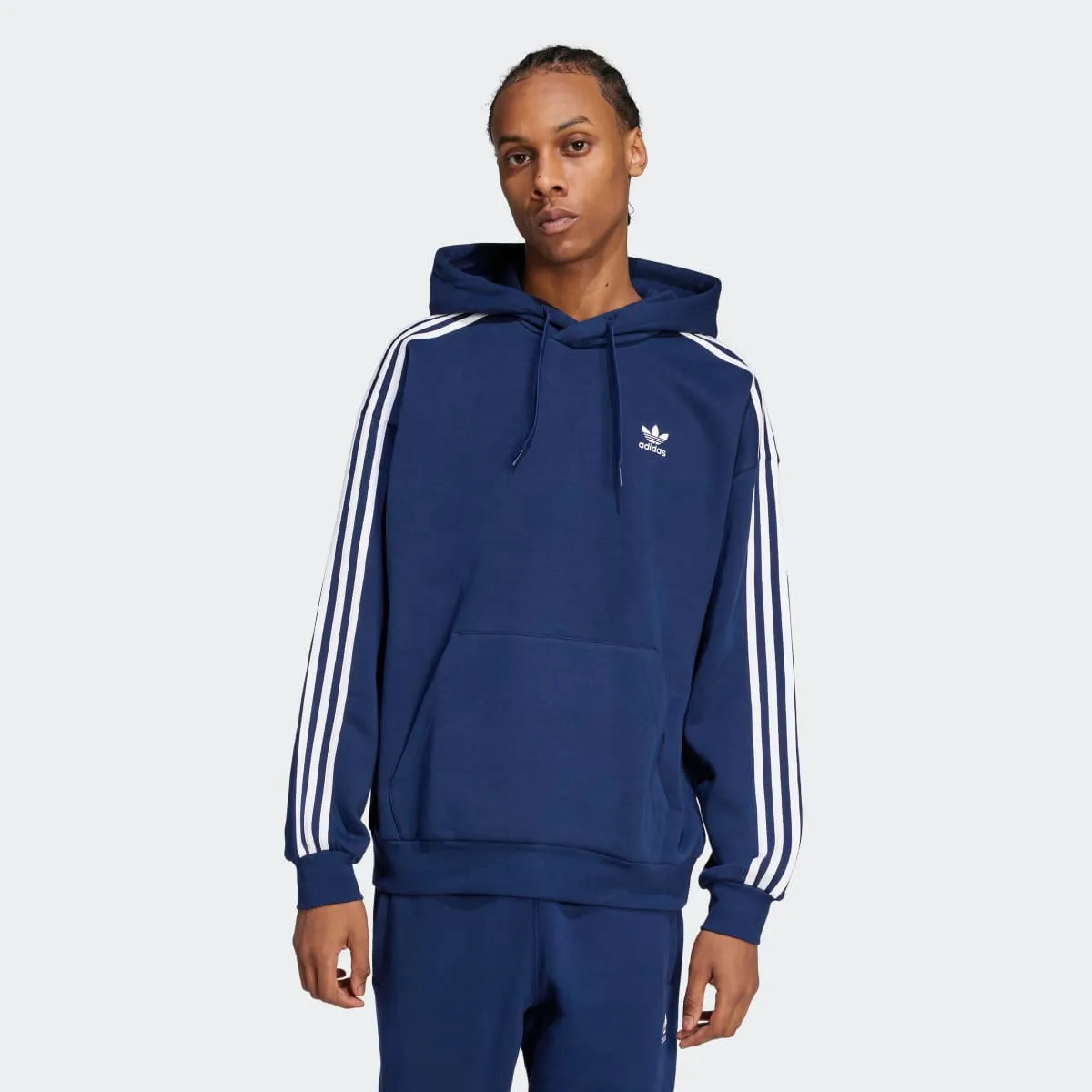 

Мужская толстовка Adicolor Baggy Fit Originals adidas, темно-синий