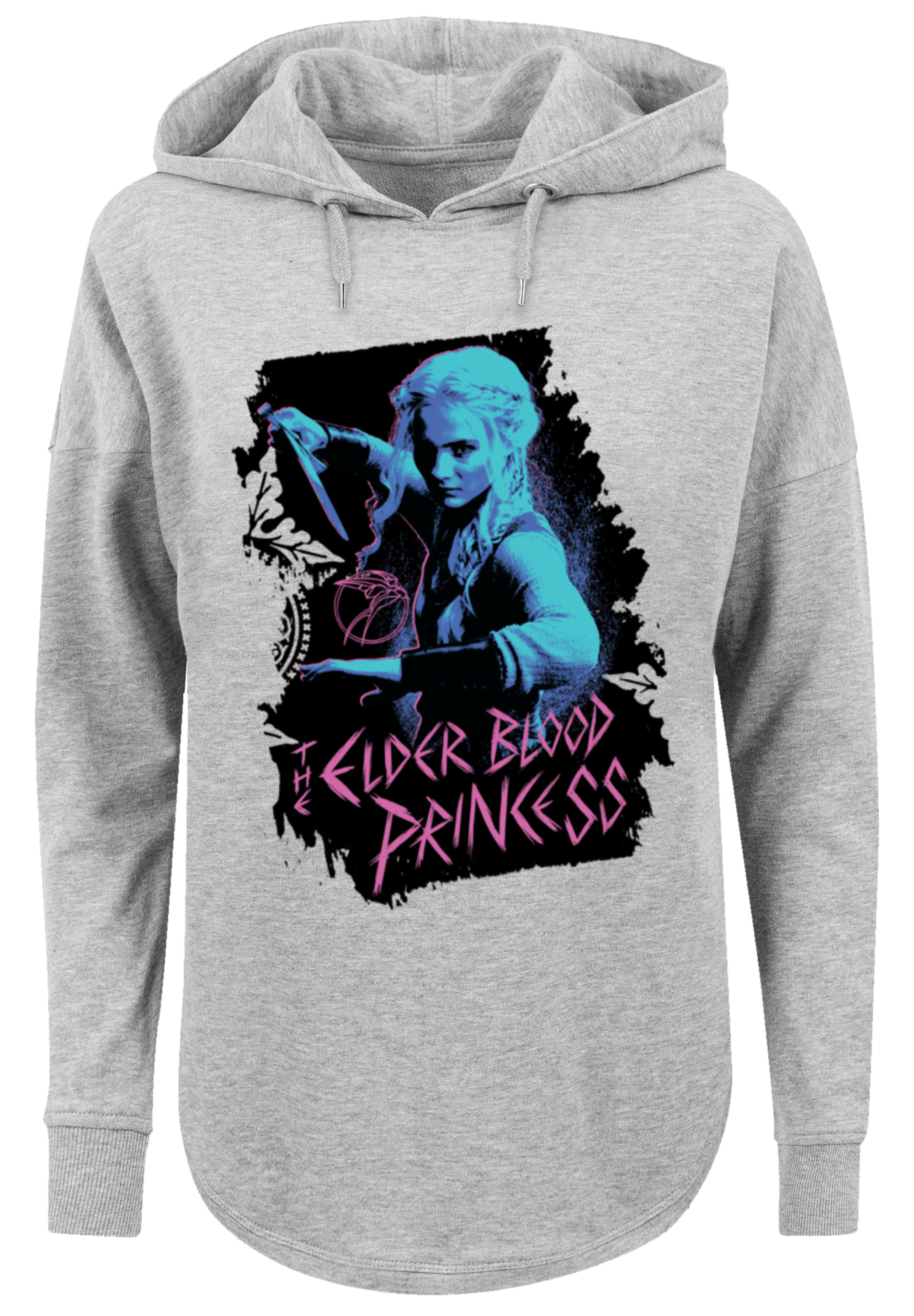 

Свитер F4NT4STIC Oversized Hoodie The Witcher Ciri Netflix TV Serie, серый