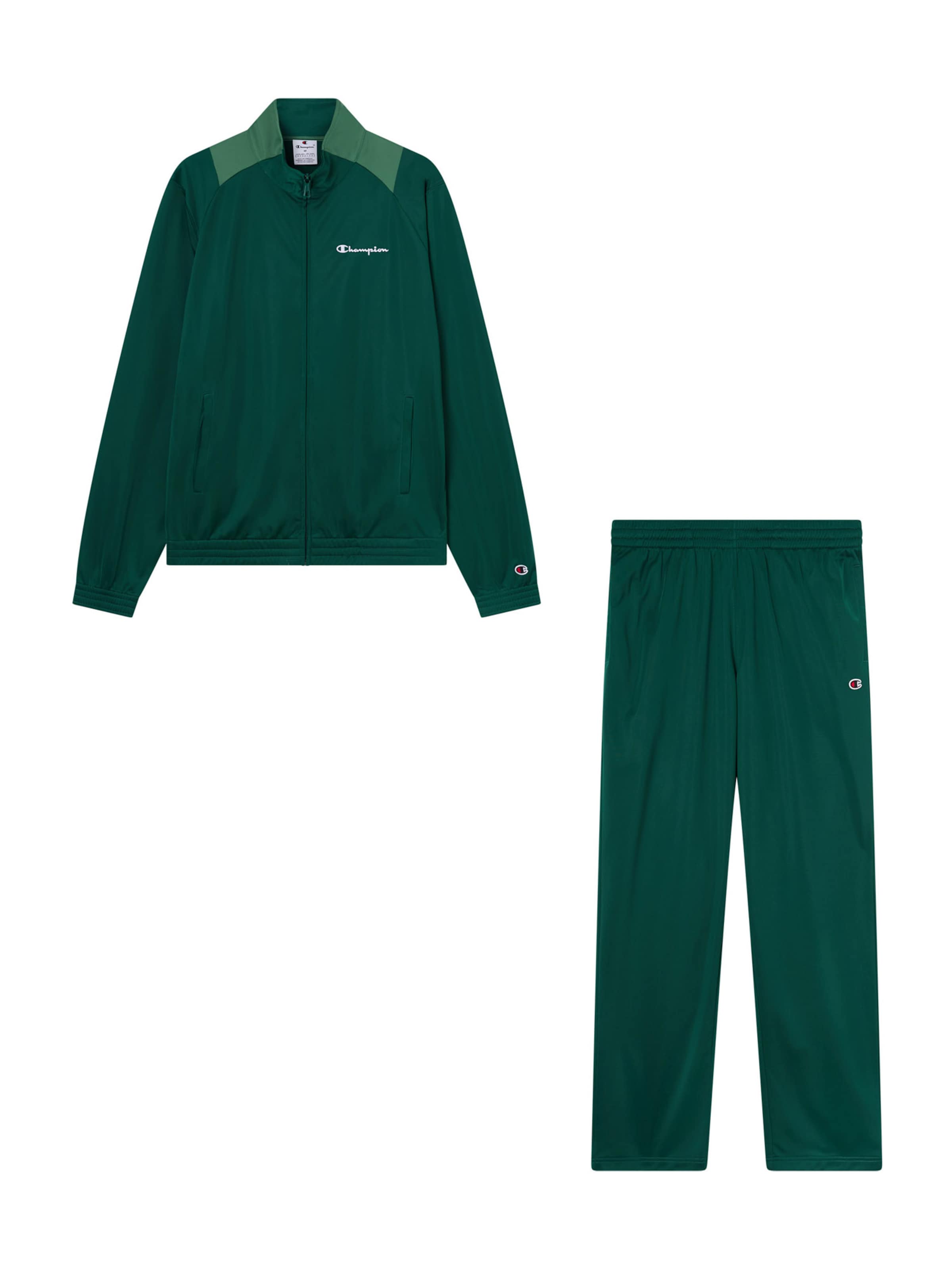 

Champion Authentic Athletic Apparel Спортивный костюм в темно-зеленом цвете