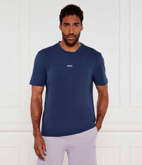 

Футболка тчуп Relaxed fit Boss Orange, синий
