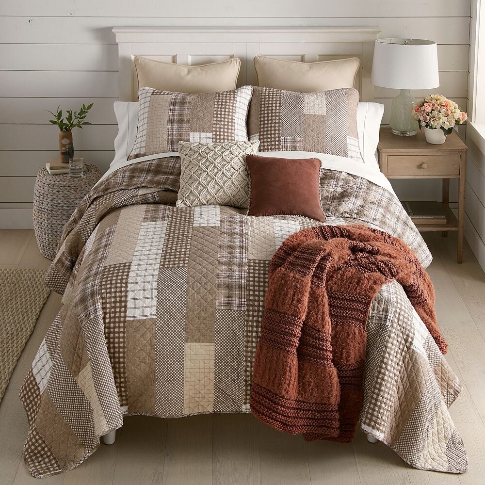 

Комплект одеял в клетку Donna Sharp Highland с накидками, цвет Highland Plaid