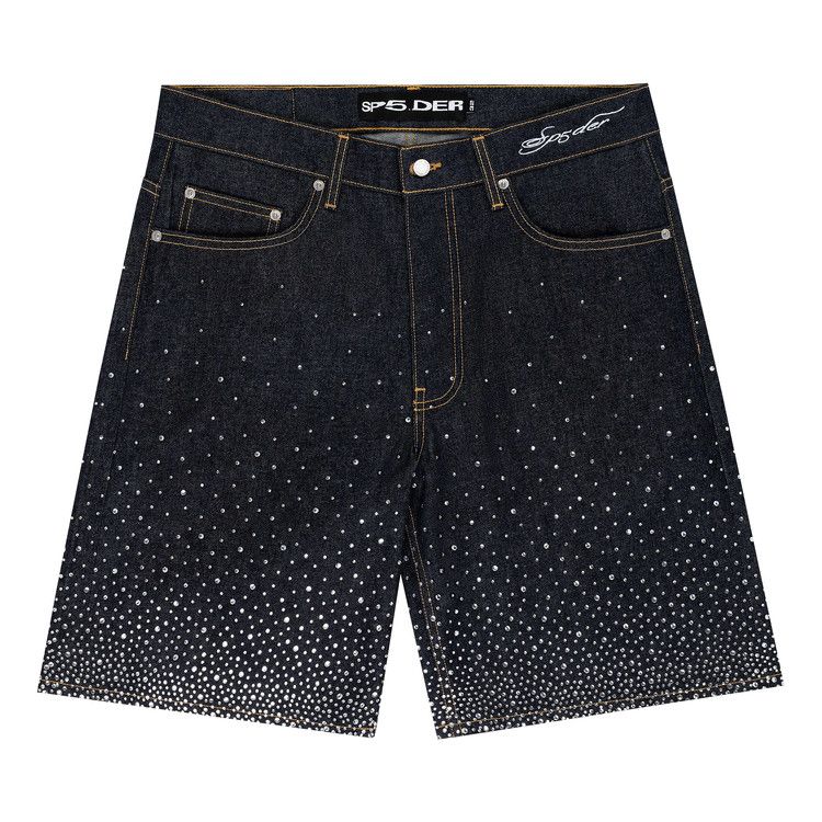 

Шорты Sp5der Star Dust Denim Short, Indigo Denim