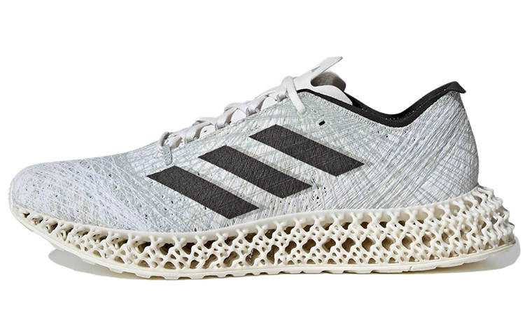 

Кроссовки adidas 4DFWD Strung Off White Carbon Wonder Silver, серый/черный