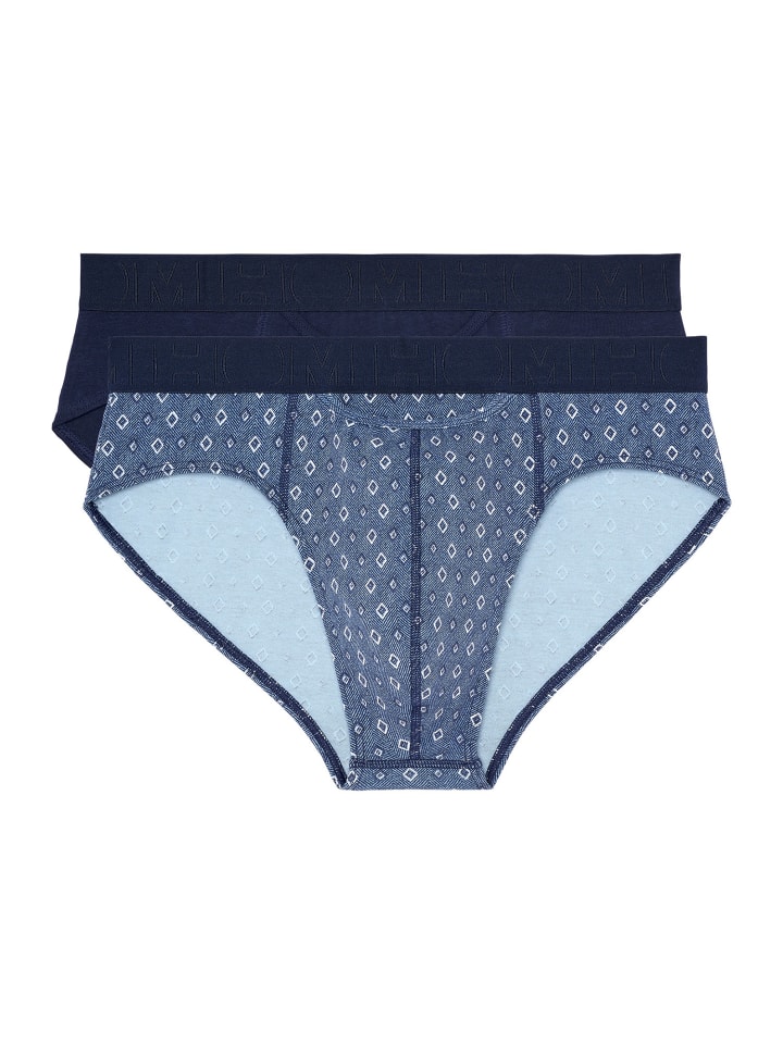 

Трусы HOM Slip Jonas #2 HO1, цвет navy/blue print